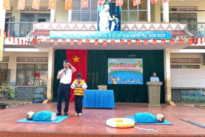 Tuyên truyền kĩ năng: Phòng chống đuối nước, tai nạn thương tích cho trẻ em.